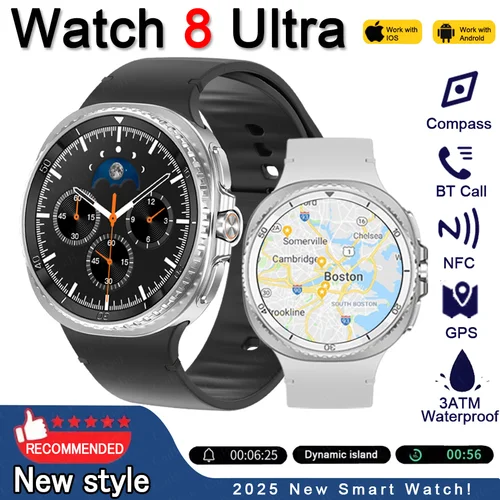 2025 Nuevo Reloj 8 Ultra Reloj Inteligente Hombres Bluetooth