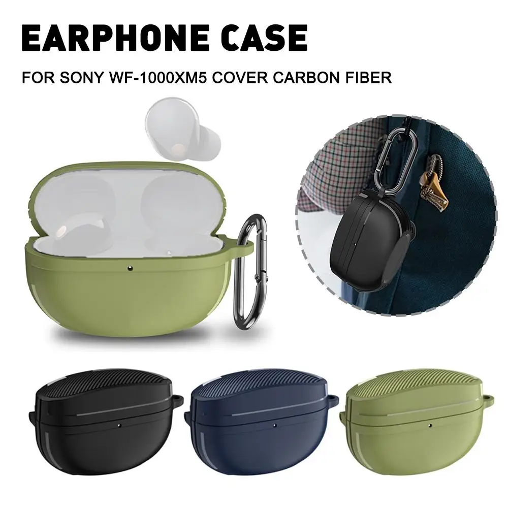 Suitable For Sony WF-1000XM5 Protective Case New For Sony Connected Wireless Bluetooth Xm5 Earphone Case F0B1