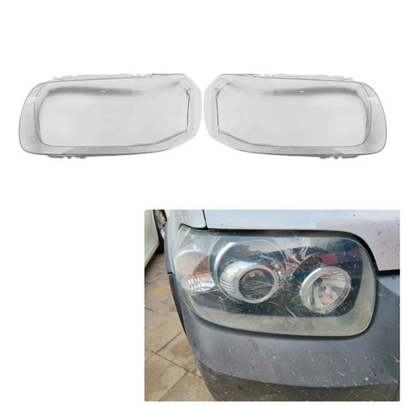 1 PCS Lamp Shade Transparent Lens Cover Headlight Cover Left For Ford Kuga 2005 2006 2007 image 4