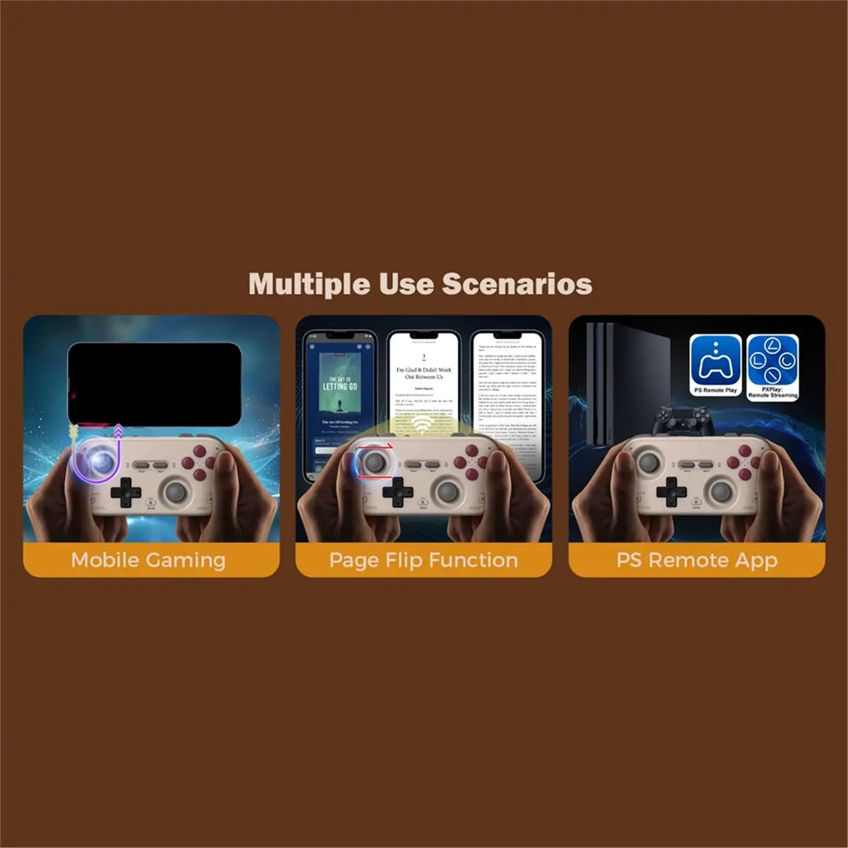goodidea Pocket Retro Game Controller for Switch2/PC/IOS/Android with Hall Joysticks Mini Portable Gamepad A