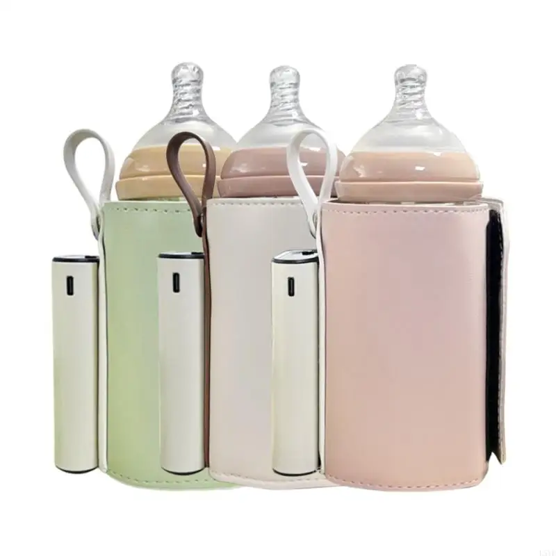 

L5YF Intelligent Temperature Control Baby Bottle Warmer Infants Breastfeeding Milk Heater Case Travel Essential for Parents