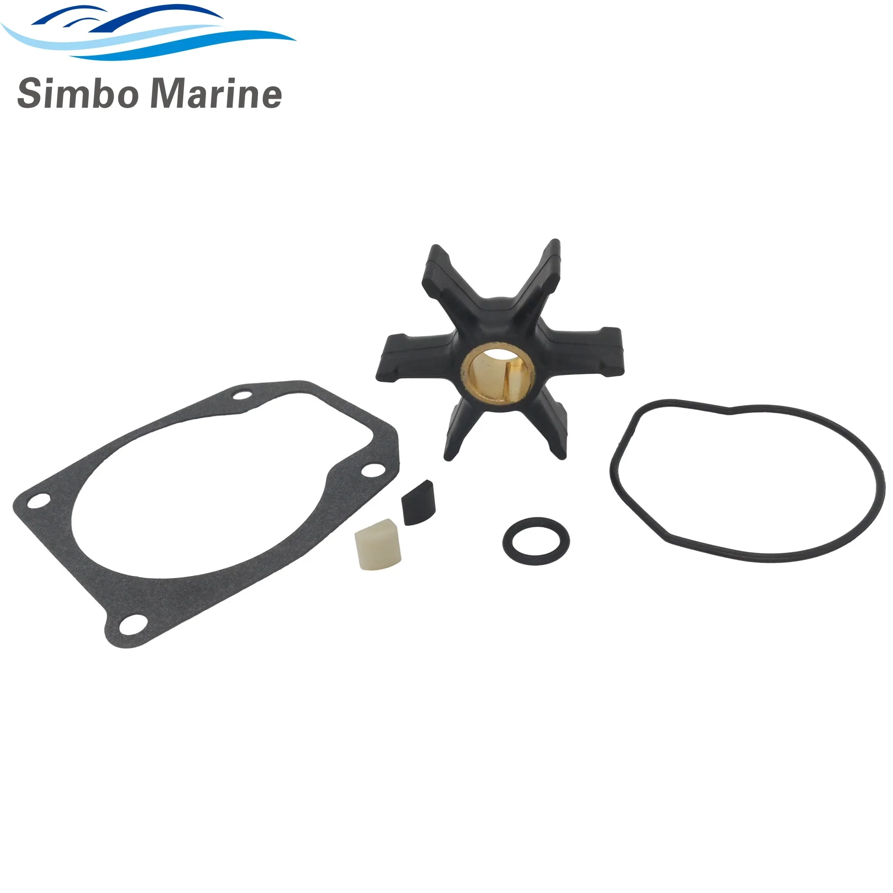 

Ремкомплект крыльчатки 0396809, совместимый с подвесными моторами Johnson Evinrude 40, 45, 48, 50, 55 л.с., заменяет 0777214, 0777828, 18-3368