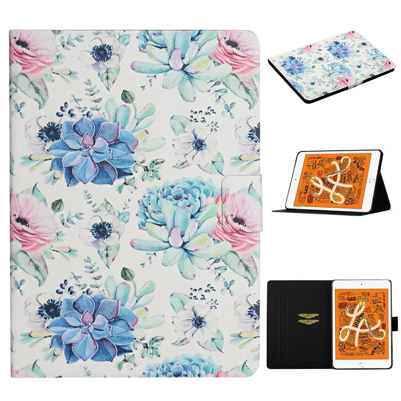 Tablet Case For iPad Mini 2019 5th Generation Case fashion pattern cover Funda For i pad mini 5 4 3 2 1 cover case