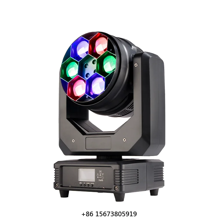 

Цветной светодиодный прожектор 6x40W 4IN1 RGBW с эффектом Bee Eye Wash для сцены, дискотек, свадеб и диджеев