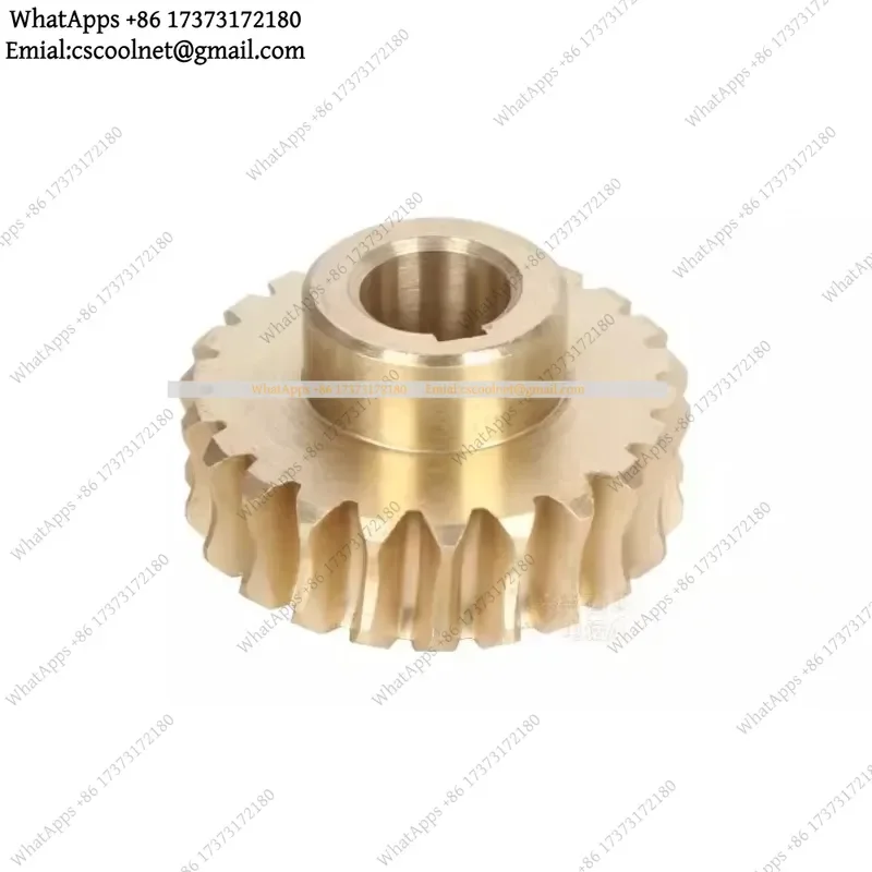 JS02 Transmission Gear 23T Copper Turbo Gear Accessories For BOYE GFW5012-00-02 Metal Band Saw Machine Parts