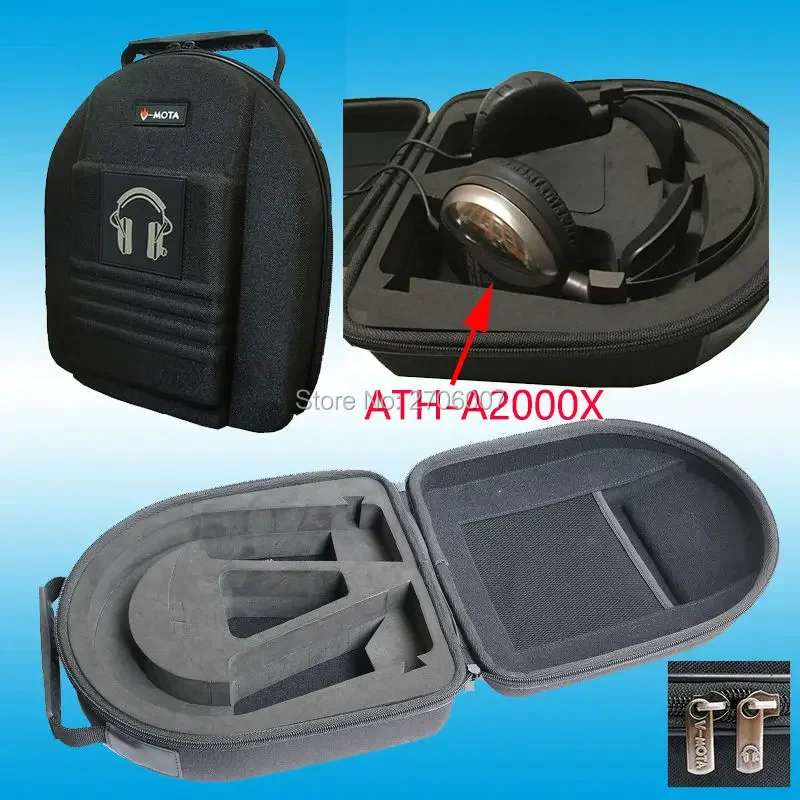 Vmota Headphone boxs for Audio-Technica ATH-D900 ATH-A900Z ATH-PG1 ATH-A990Z ATH-AVC500 ATH-R70X Hifi headphone suitcase