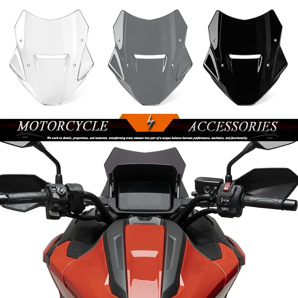 

2026 2025 For HONDA NC750X NC 750X NC750 X NC 750 X Motorcycle Windshield Windscreen Wind Deflector Visor Wind Deflector