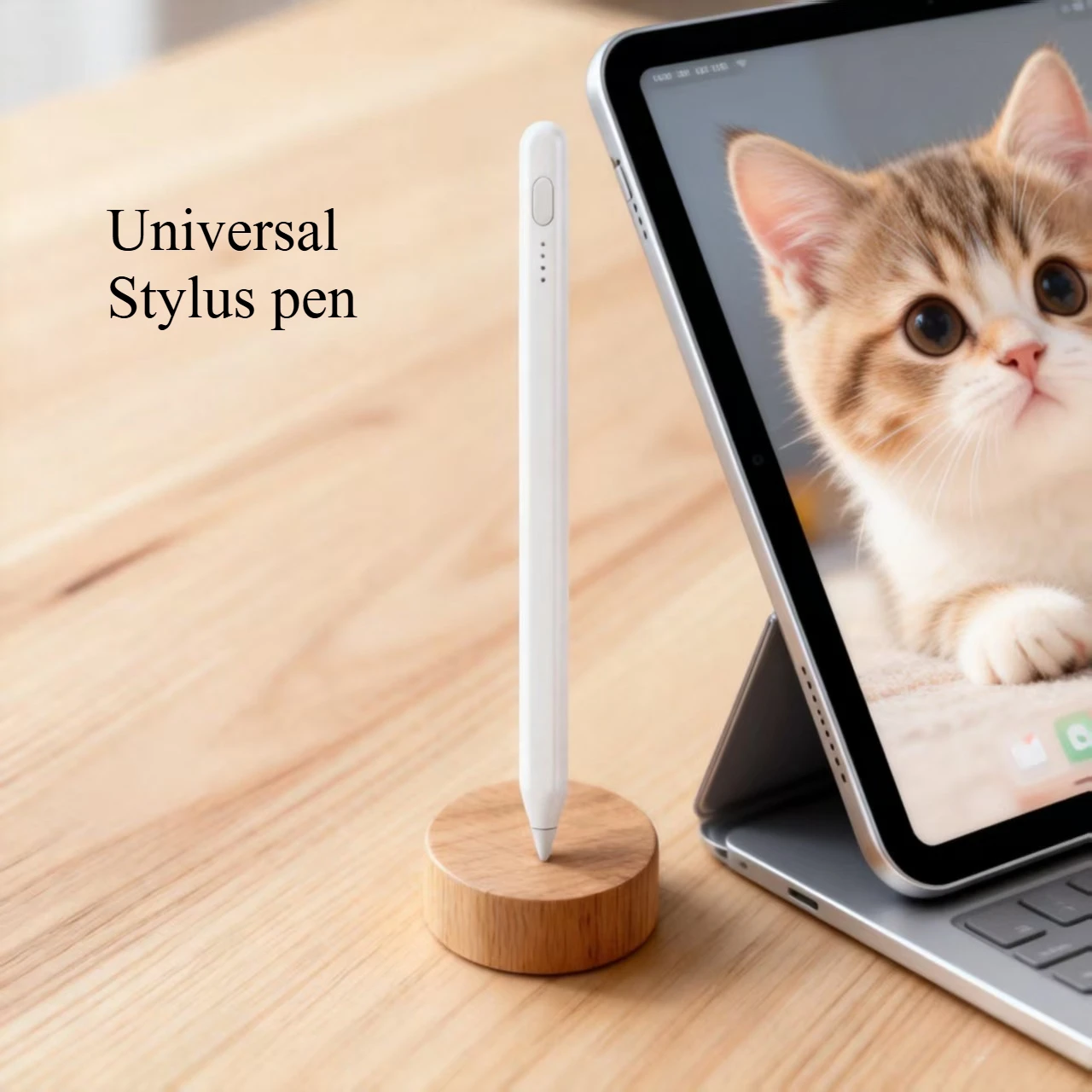 

Universal Touch Pen with Palm Rejection Fine Tip Rechargeable Compatible with Android IOS Tablet Phones IPad Lenovo Xiaomi