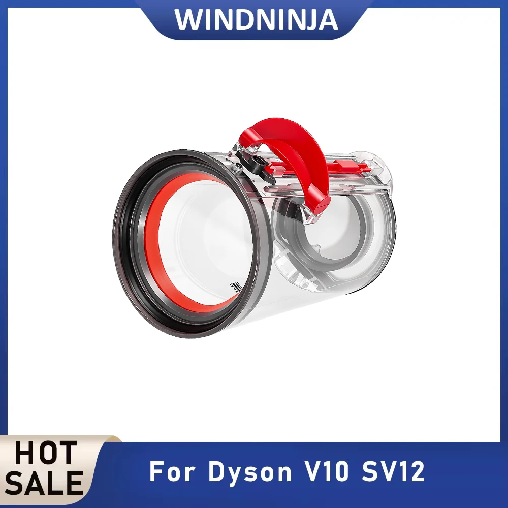 Verbesserte Staubbehälter-Zubehörteile für Dyson V10 SV12 US-Version Staubsauger Großer Staubbehälter Ersatzteile