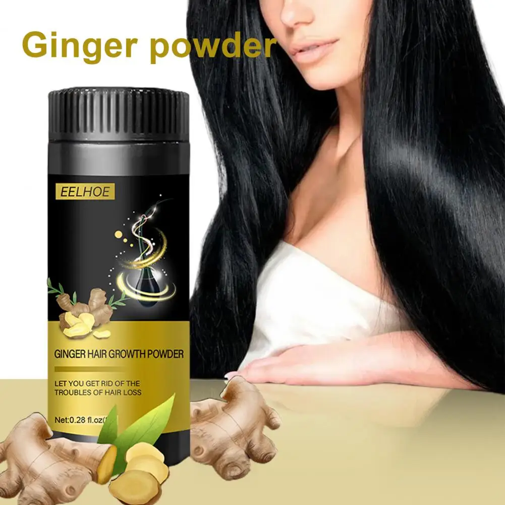 8g Hair Powder Restore Confidence Ginger Hair Growth Powder Hair Fiber Applicator Building Spray Pump Styling Powder For Salon