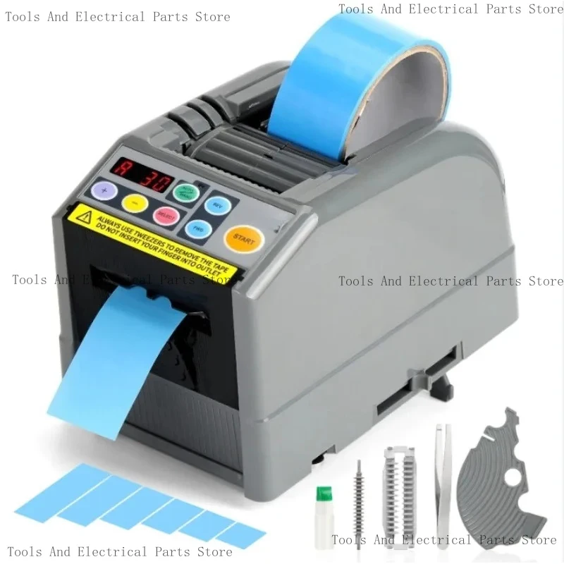 ZCUT-9 Automatic Electric Tape Dispenser 6-60Mm Width Range Adhesive Packaging Machine