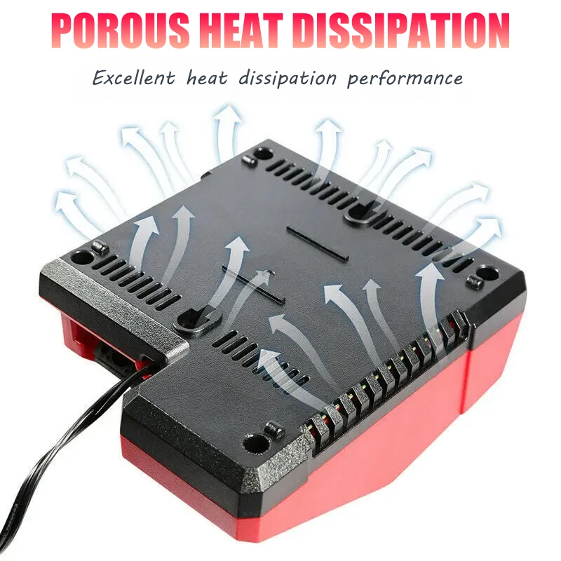 Příslušenství k elektrickému nářadí pro Milwaukee 14,4 V 18 V Li-ion baterie Nabíječka pro M18 pro M14 Li-ion baterie 48-11-1852 48-11-1811 - náhled 4