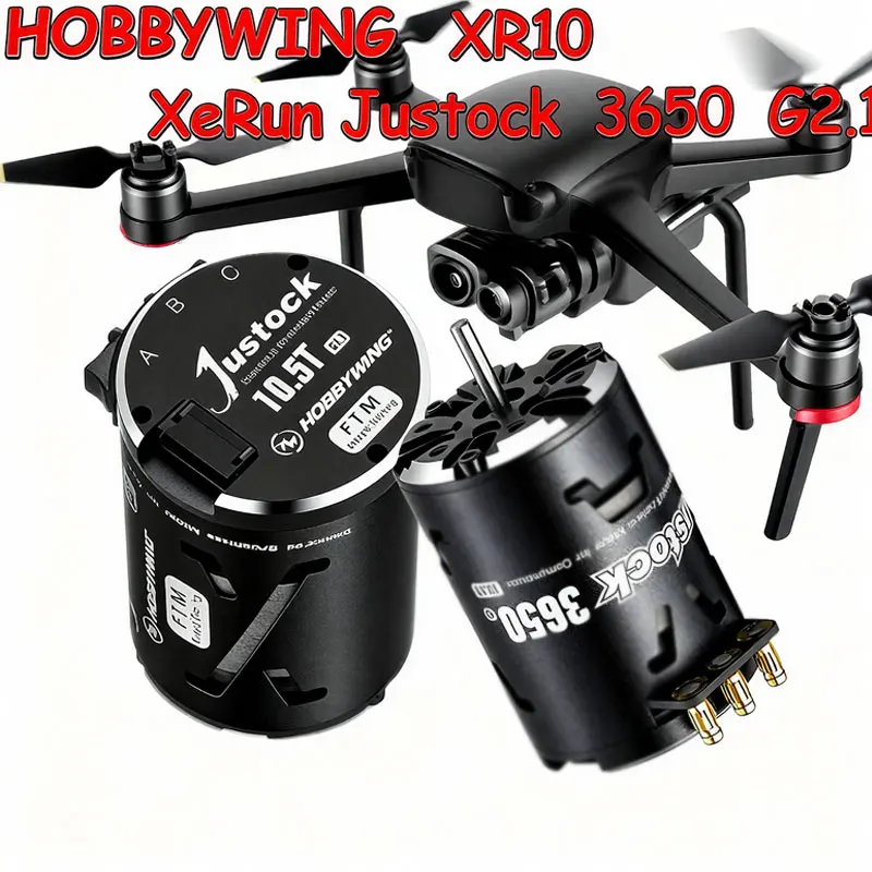 

HobbyWing XERUN XR10Justock G2.1 10,5T/13,5T/21.5T/25,5T/17,5T сенсорный бесщеточный электрический регулируемый двигатель, набор аксессуаров для моделей