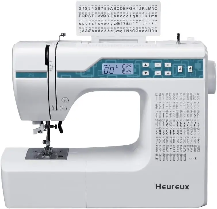 

Sewing And Quilting Machine Computerized, 200 Built-In Stitches, Lcd Display, Z6 Automatic Needle Threader, Twin Needle