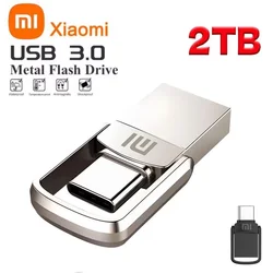 Xiaomi USB3.0 Flash Drive High Speed PenDrive 2tb 1tb Usb 3. 0 Memory Stick 512gb Flash Pendrive Metal Memoria Usb Disk for pc