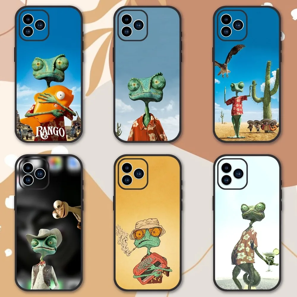Популярный чехол для телефона с изображением фильма Rango для Samsung Galaxy S10 FE S21 Ultra S22 Lite, мягкий чехол для телефона, задняя крышка