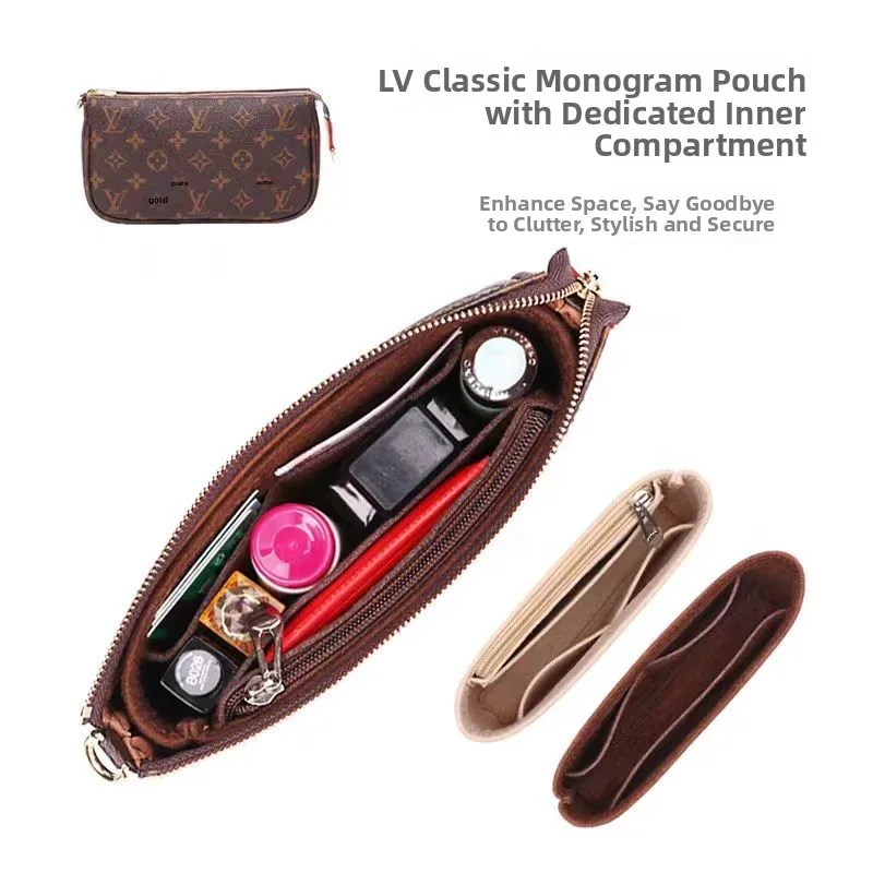 

LV Mahjong Bag Inner Organizer Storage Bag Built-In ket Sorting Storage Bag Household Organizer Accories