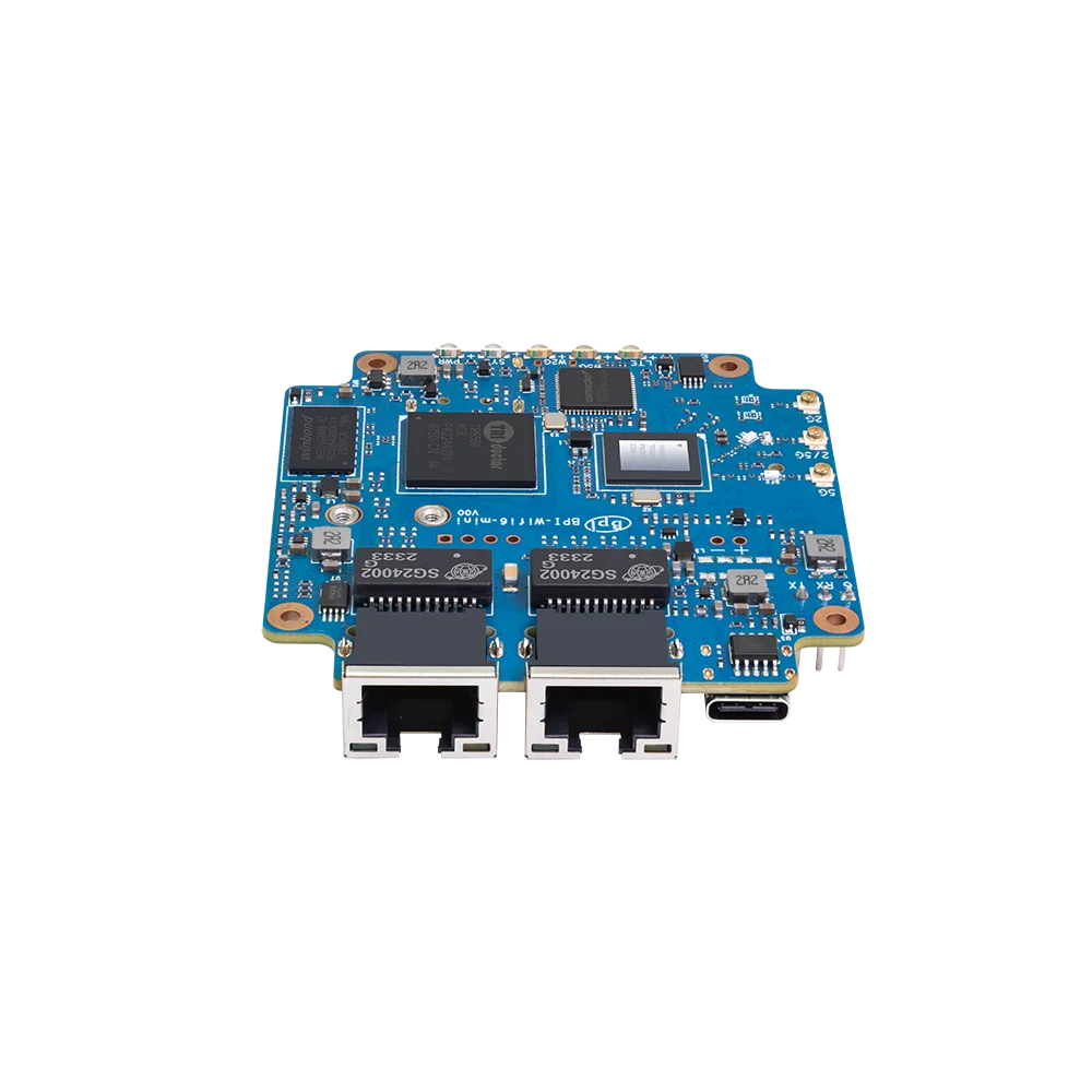 Banana Pi BPI-WiFi6 Mini Open Source Router Triductor TR6560 and TR5220 WIFI SOC Dual-core ARM Cortec A9 Processor Soft Router