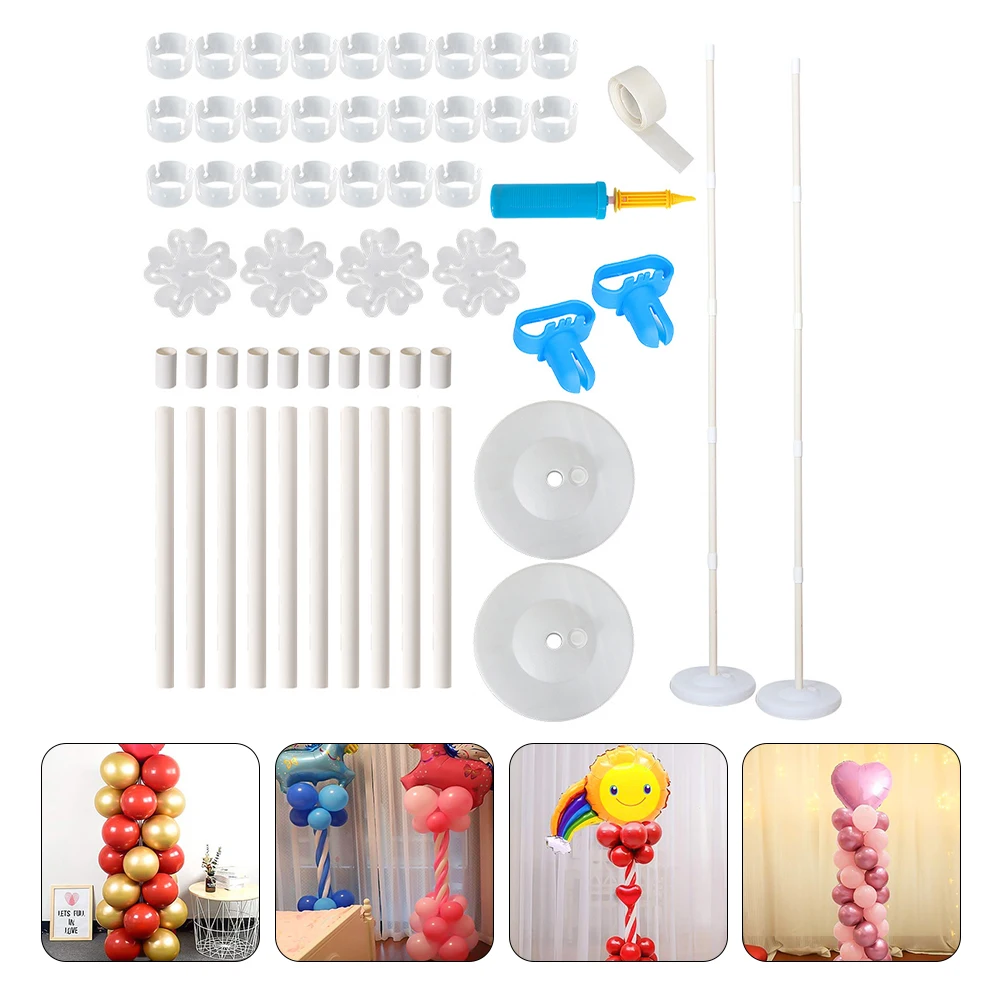 

Balloon Column St Set Rack Base Kit Arch Plastic Display Bracket for Party Wedding Balloon Supplies Decorations