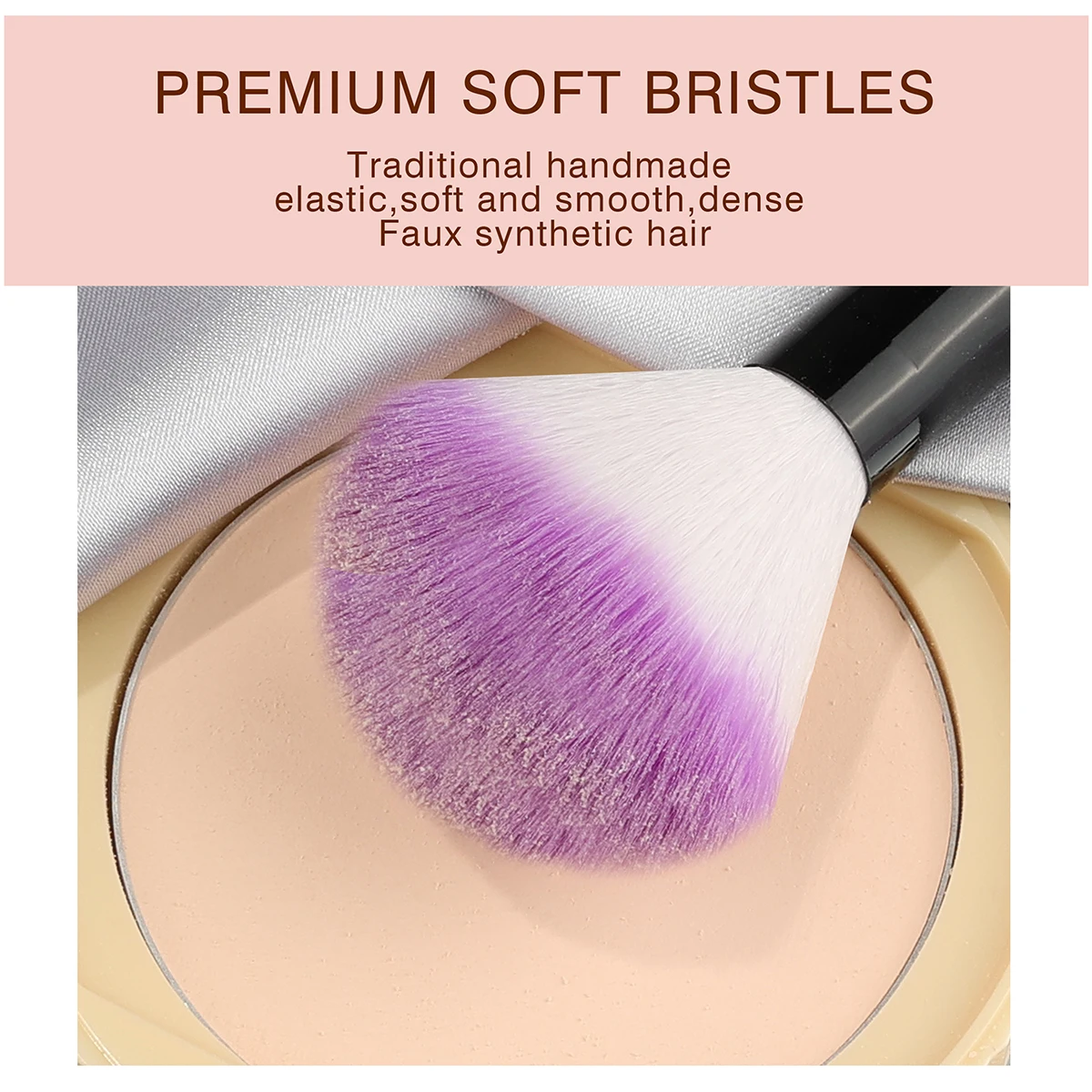 32pcs Makeup Brushes Purple Professional High Quality Natural Hair Cosmetic Foundation Powder Blush Eyeshadow Brush Set