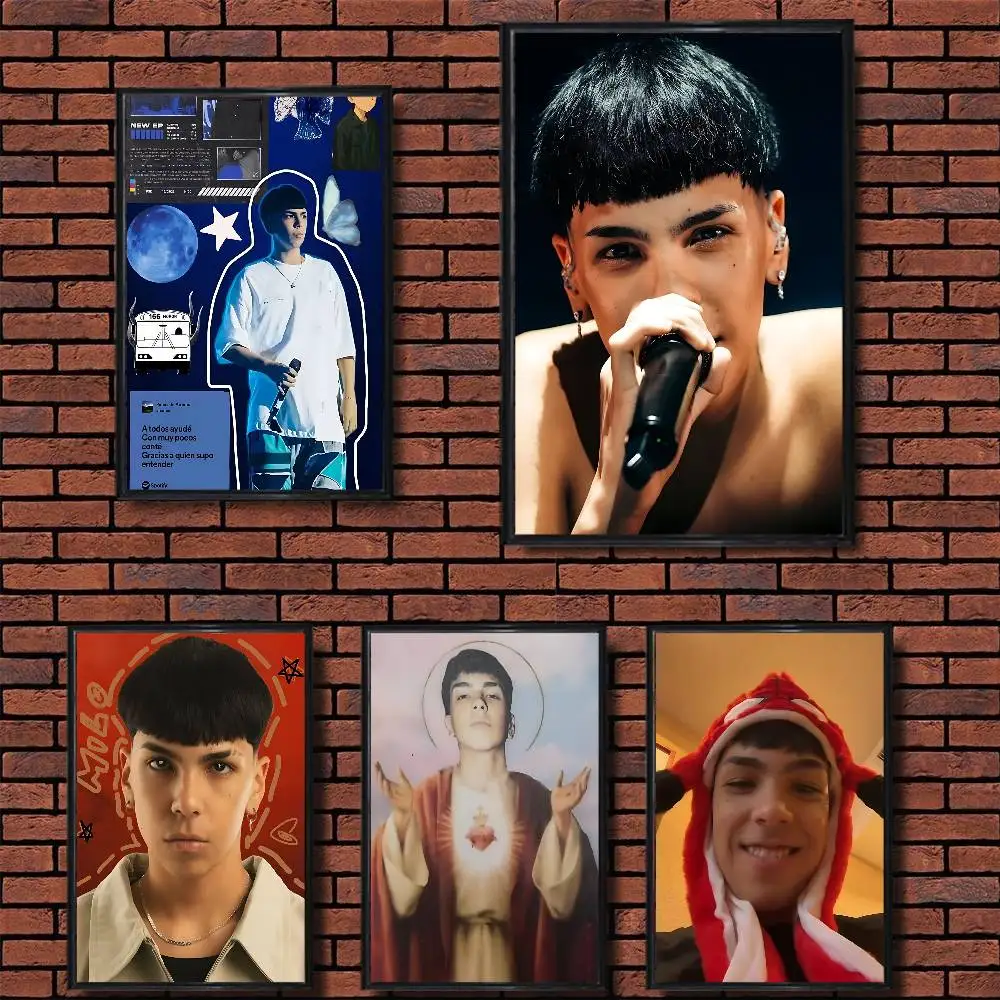 

Album VOY A DISPARARME Milo J Poster HD Art Sticky Wall Waterproof Home Living Room Bedroom Bar Aesthetic Decoration