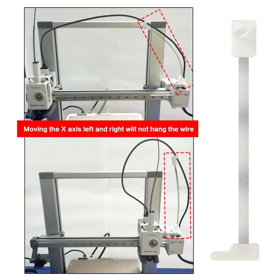 XCR3D for Bambu Lab A1 Upgrades Cable Management Chain Kit – Anti