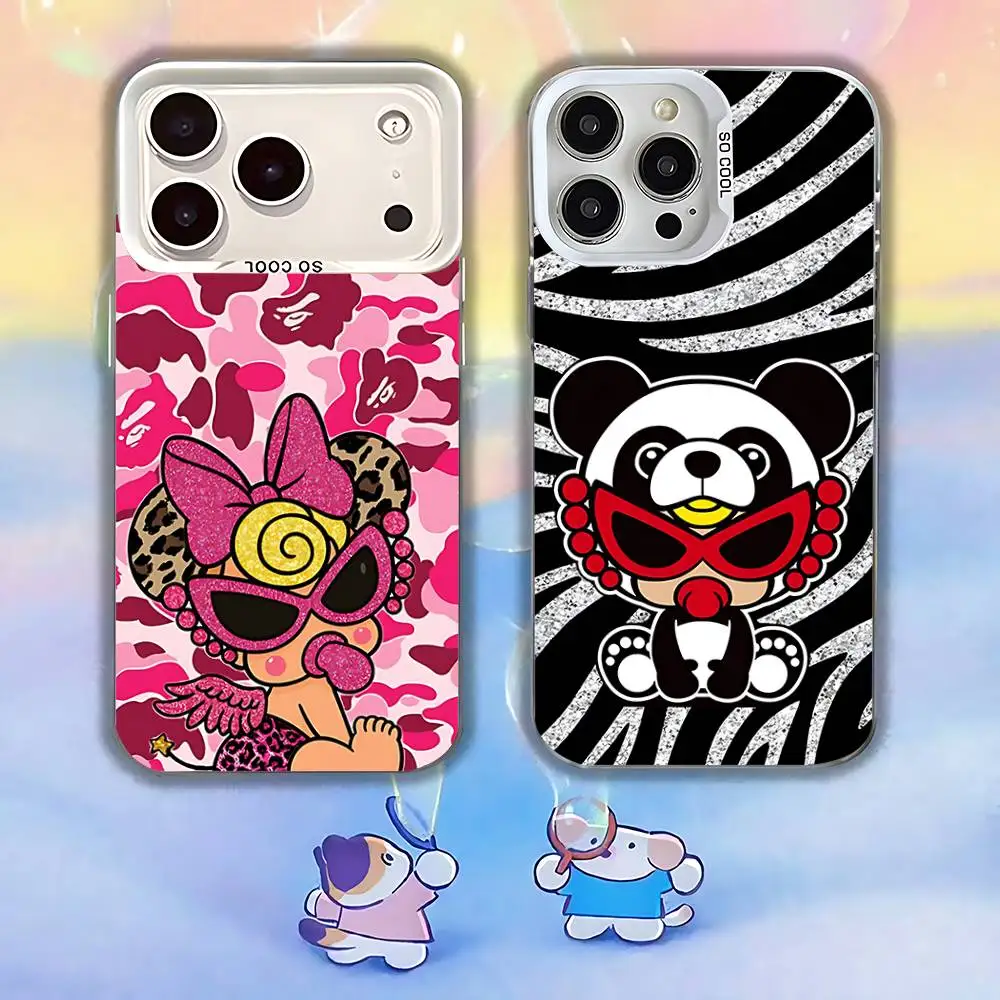 

H-Hysteric M-Mini Phone Case For iPhone 17,16,13,12,X,11,15,14,Pro,Max,Plus,SE4,Air,Mini White IMD HD Matte