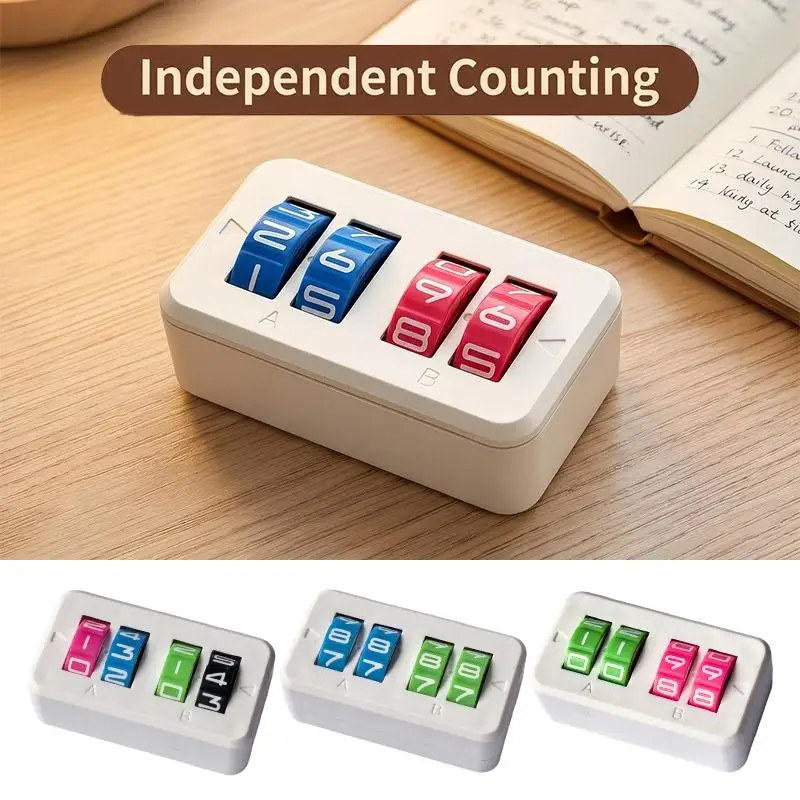 Board Games Adjustable Score Tracker Portable Digital Wheel Scorekeeper for Kids Adult Home Game Night Entertainment