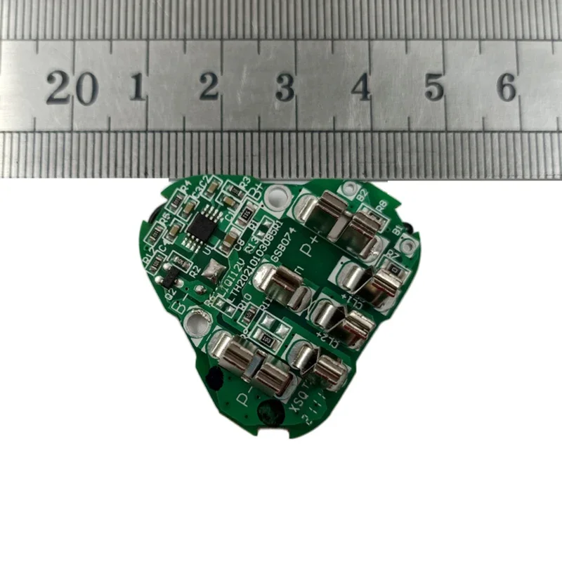 Imagem -04 - Li-ion Battery Plastic Case Carregamento Proteção Circuit Board Box Pcb para Aeg Ridgiid 10.8v 12v Lithium Tool Bs12c Bs12c2 L1215