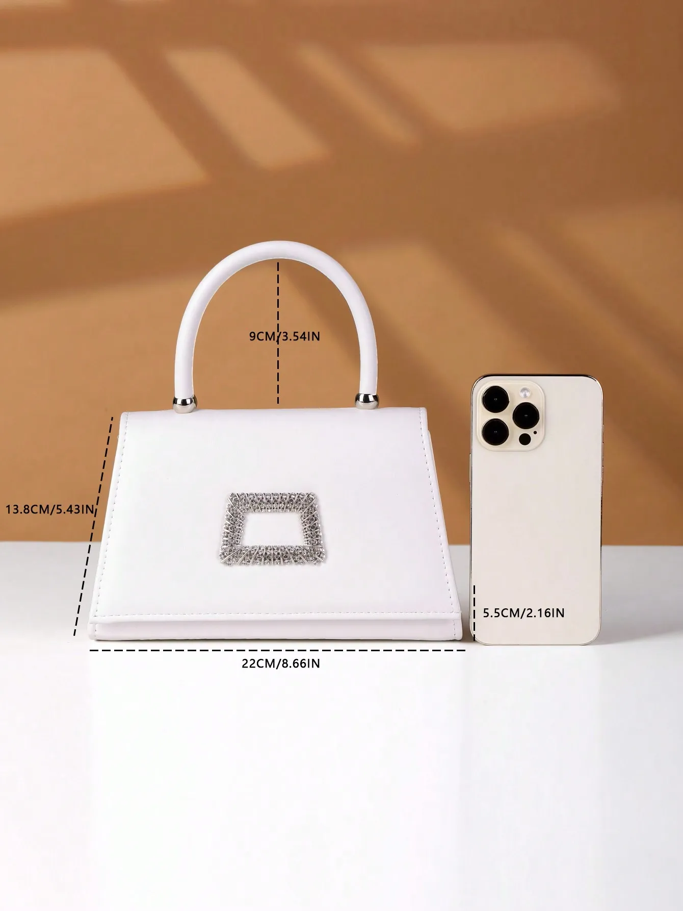 حقيبة يد لامعة وأنيقة وساحرة، حقيبة يد، مناسبة للتجمع، والحفلات، وحفلات الزفاف، وحقيبة السهرة النسائية. #3