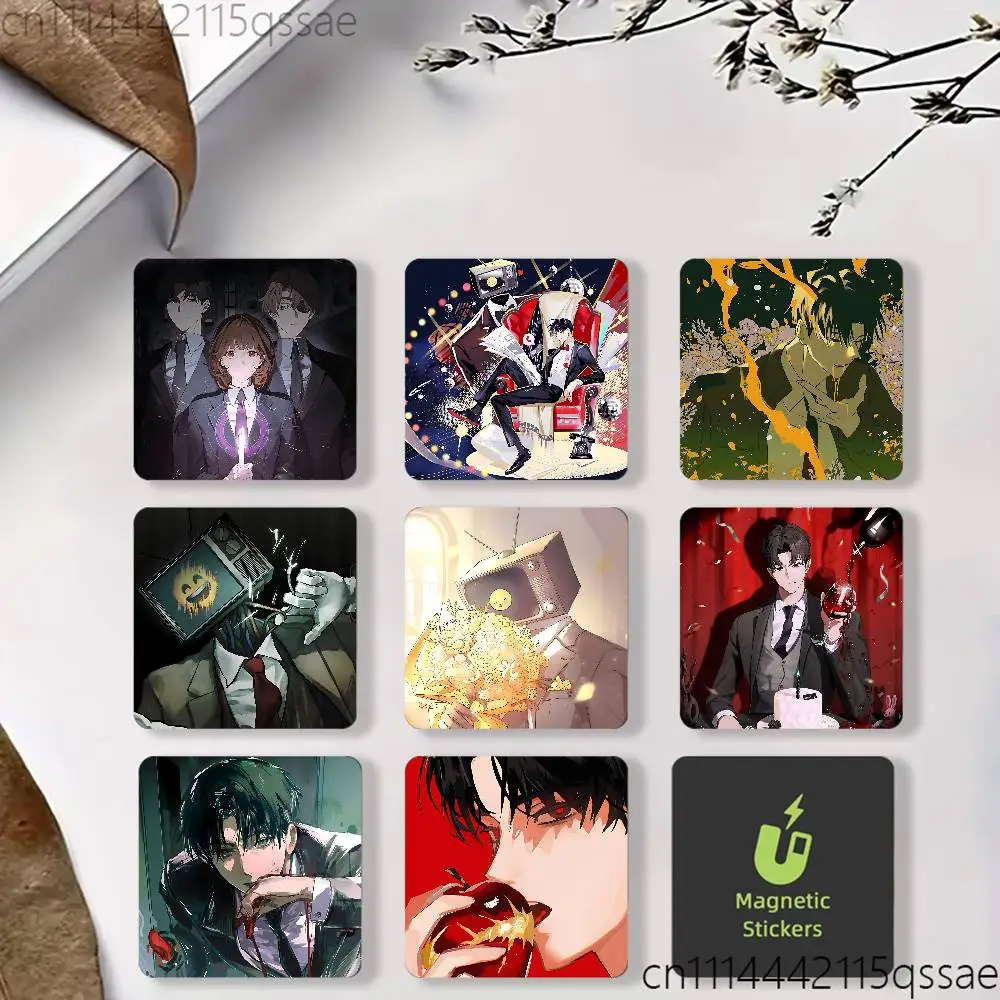 Got Agent Choi GDCG Refrigerator Magnet Creative Kitchen Home Decoration Soft Magnetic Decor Festival Gifts Multi Scene Use