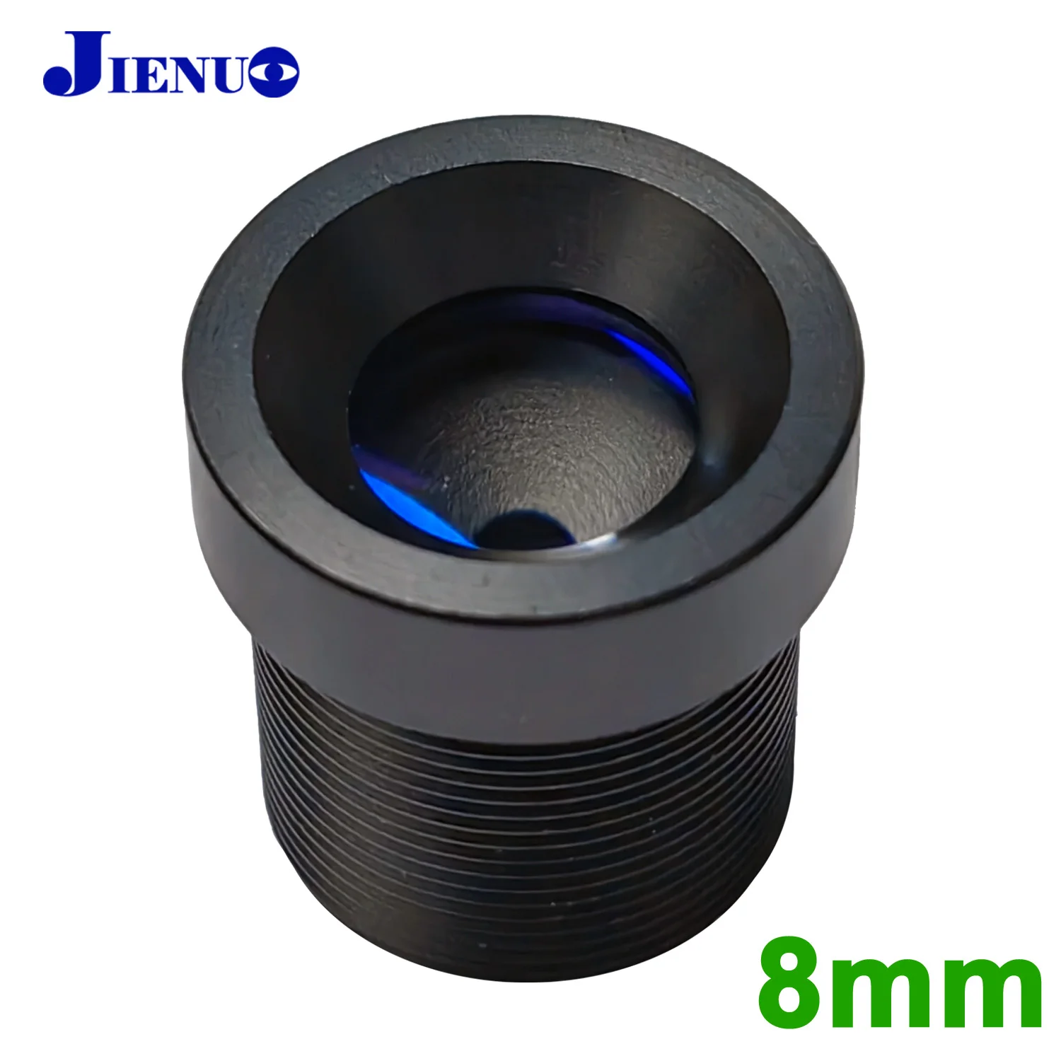 JIENUO 8mm Lens CCTV Security Fixed Iris HD M12 1/2.7