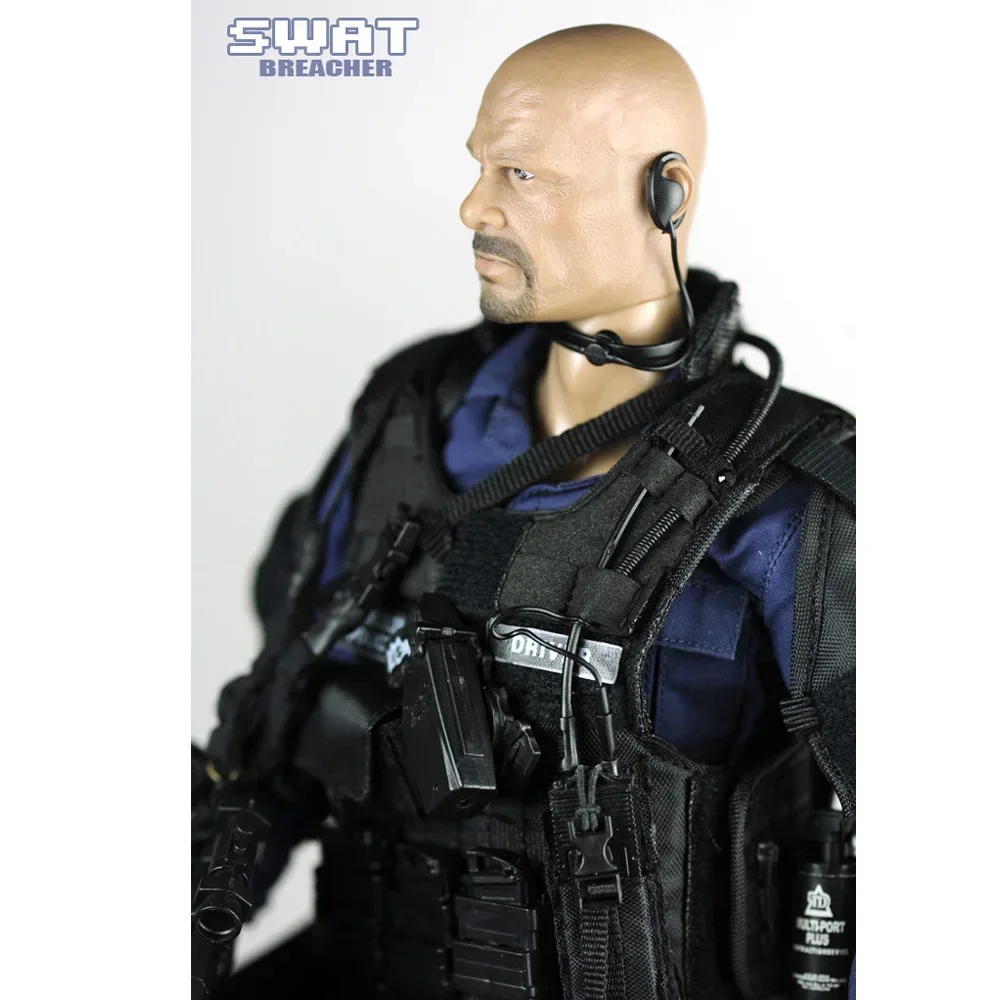 12 cali SWAT BREACHER Policja Figurka akcji 1/6 Skala Żołnierz Zestaw modeli 30 cm Armia Zabawki dla dzieci Dzieci Chłopcy Prezent urodzinowy