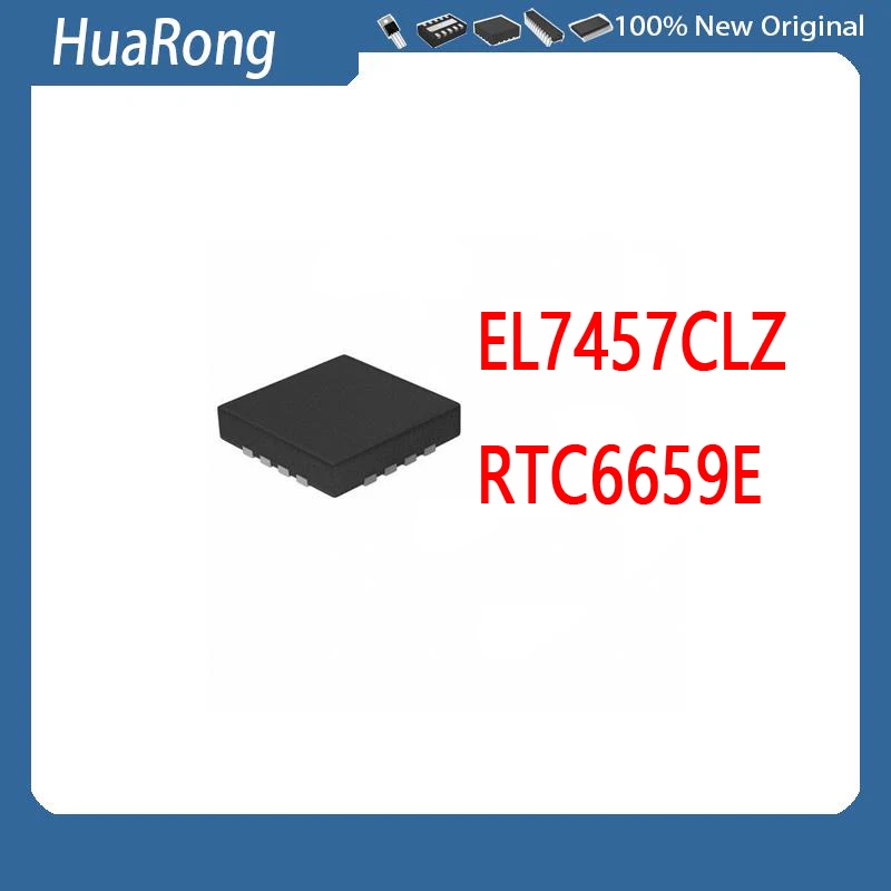 

5 шт./лот EL7457 EL7457CLZ 7457CLZ RTC6659E RTC6659 659E QFN16