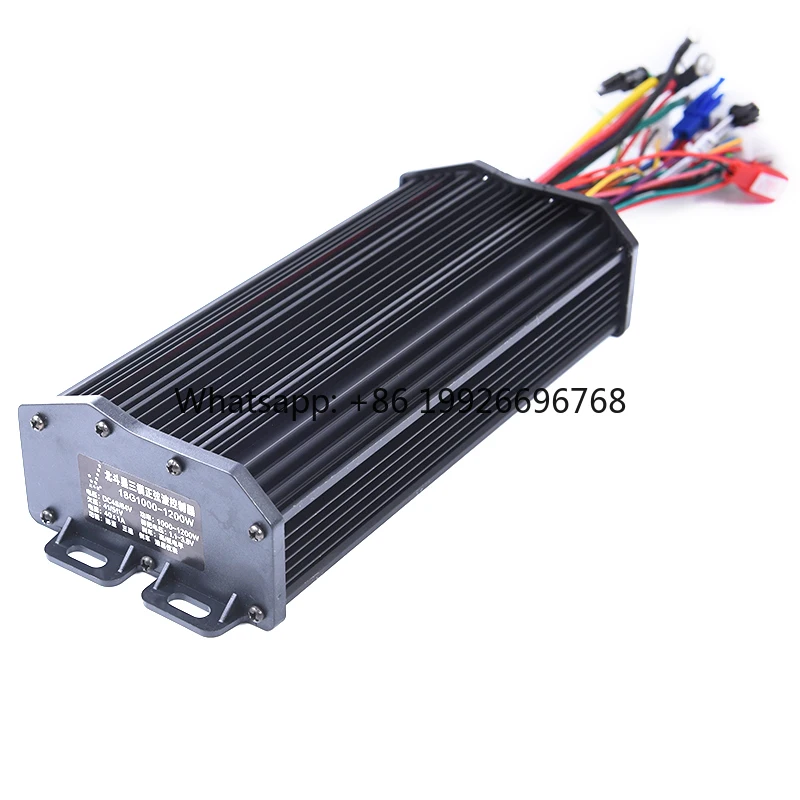 

Контроллер бесщеточного двигателя постоянного тока для электроскутера высокой мощности, 18 транзисторов, 60В-72В-1200Вт