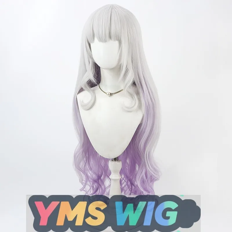 [ YMS WIG ]Virtual VTuber Murasaki Shion Cosplay Wig Gradient Loose Hair Hololive