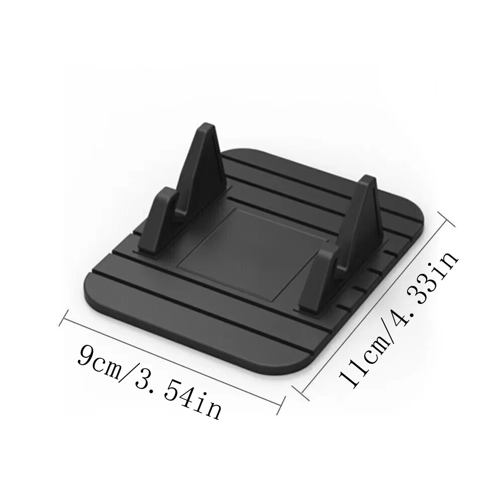 1/2/3 pçs anti-deslizamento suporte de silicone do carro esteira almofada painel suporte do telefone móvel montagem para iphone samsung xiaomi no carro gps titular