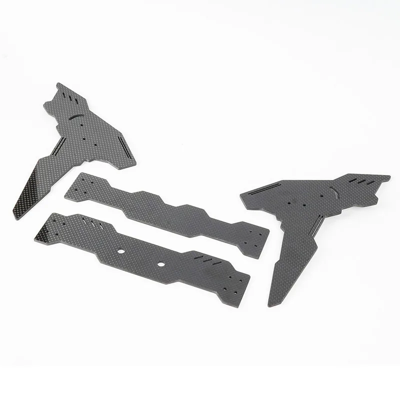 1pcs Carbon Fiber Tail Wing for 1/8 ARRMA  RC Truck 6S TYPHON Model Car RC Car