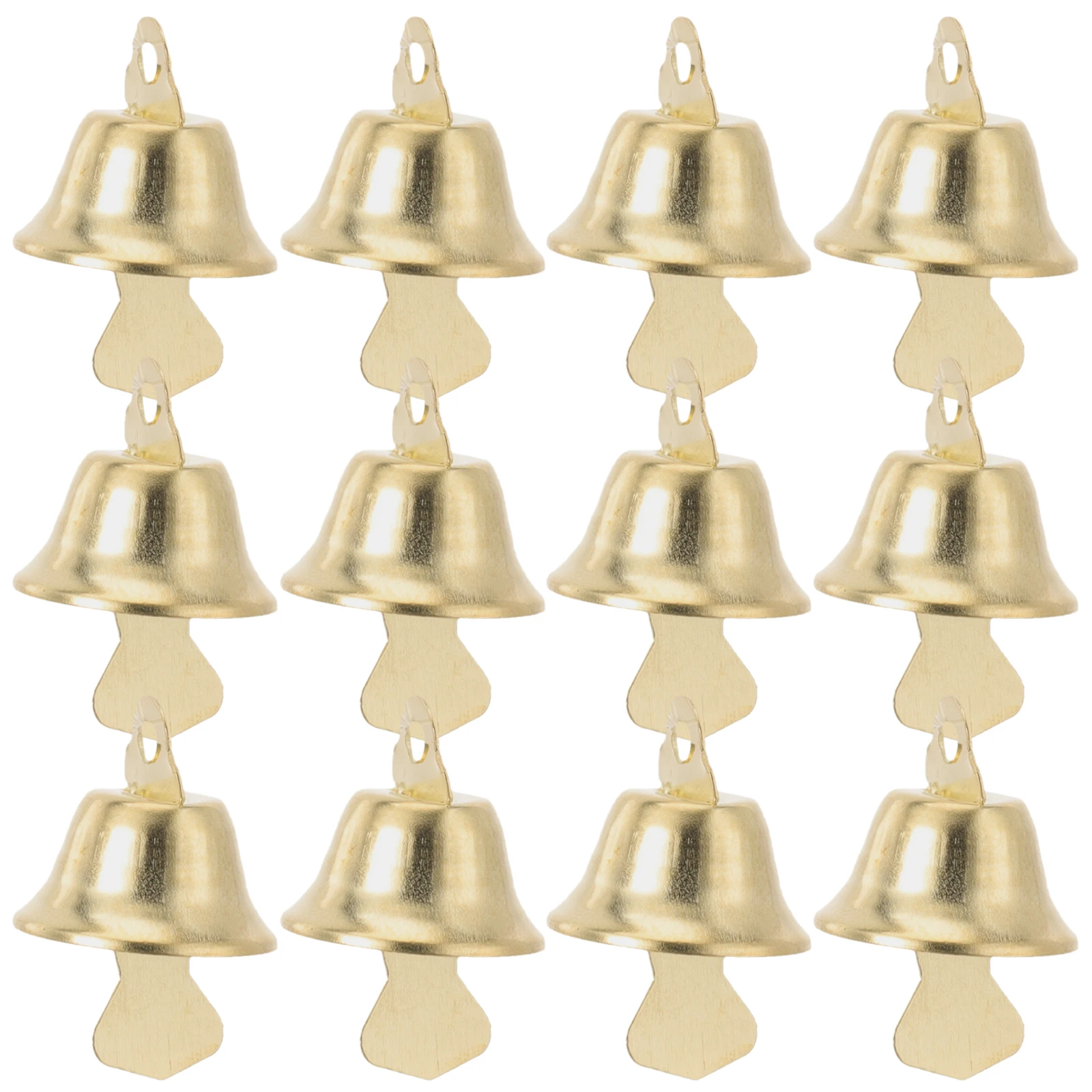

100 Pcs Bell Decoration Weihnachtsdekoration Jingle Bells for Crafts Handglocke Weihnachten Gold Mini Glocken Schmuck
