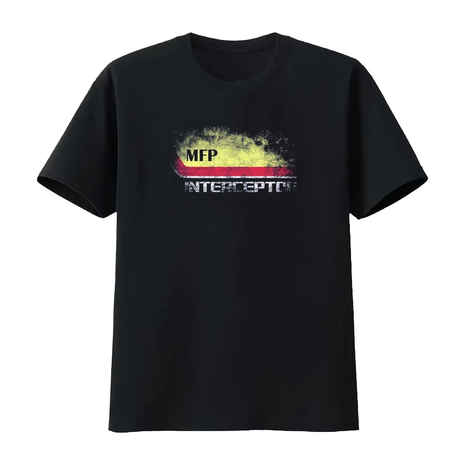 MFP Interceptor T-Shirt Summer Casual Cotton Tee Oversized Streetwear Tops Vintage Graphic Print Loose Fit Short Sleeve