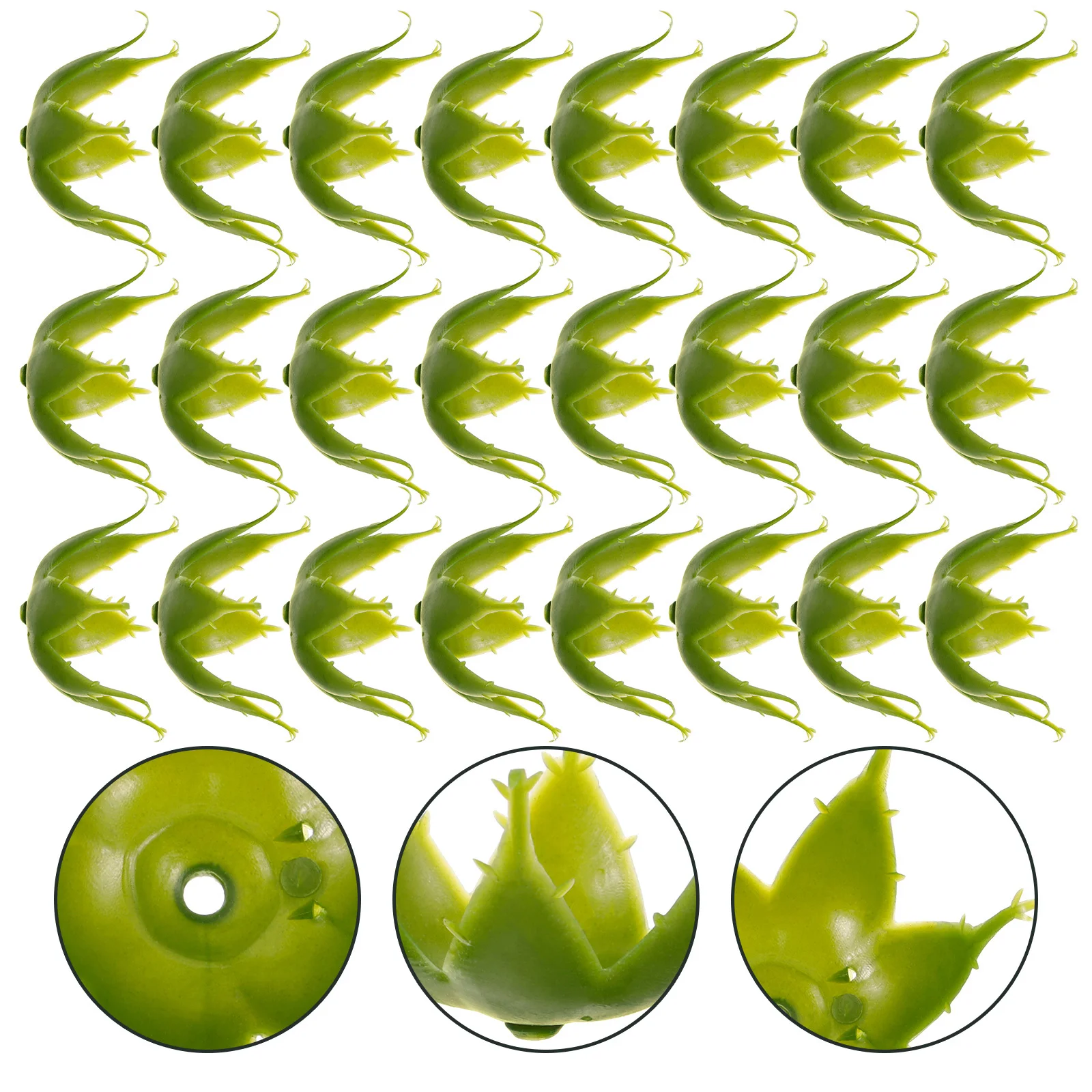 100 قطعة قاعدة كالكس زهرة قسط مقلد زهرة سيبال DIY بها بنفسك الورود الاصطناعية البلاستيك وعاء الكاليكس المواد الحرفية