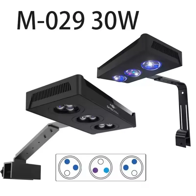 

Spectra Nano M029 Aquarium LED Light 30W 40W Saltwater Lighting With Touch Control For Coral Reef Fish Tank