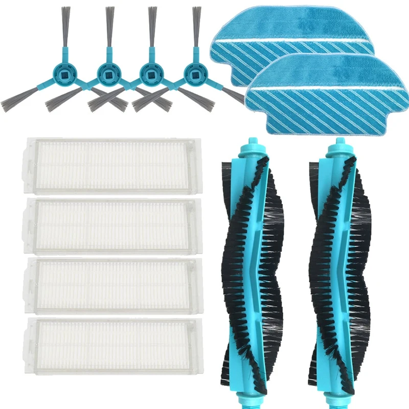 ABUD-HEPA Filter Roller Brush Mop Pads Cloth For Cecotec Conga 3290 3490 3690 Vacuum Cleaner Spare Parts Side Brush