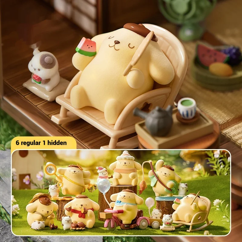 

Pomompurin Children'S Four Seasons Series Blind Box Model Ornament Trendy Play Cute Children'S Fun Anime Peripheral Toy Gifts