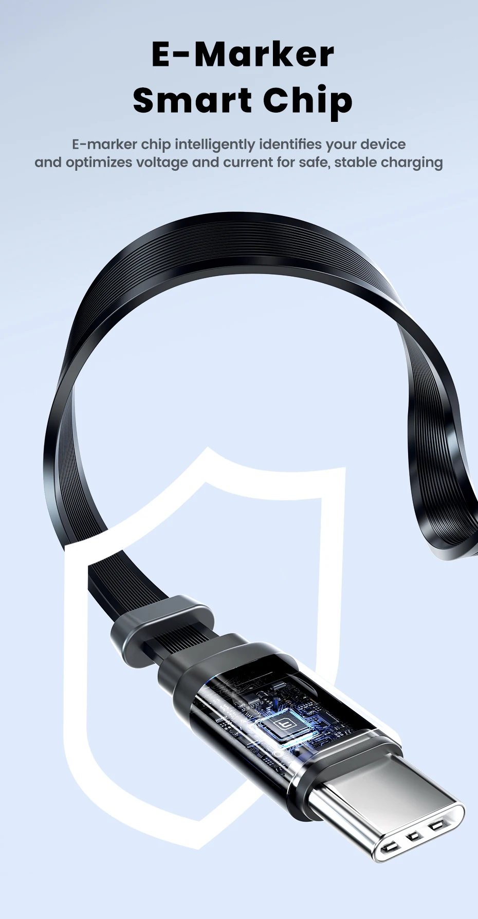 Toocki 2-in-1 ausziehbares Kabel PD100W USB-C Schnellladekabel + 2,5W kabelloses Uhren-Ladegerät für iPhone/Apple Watch Xiaomi Huawei – Detail 10