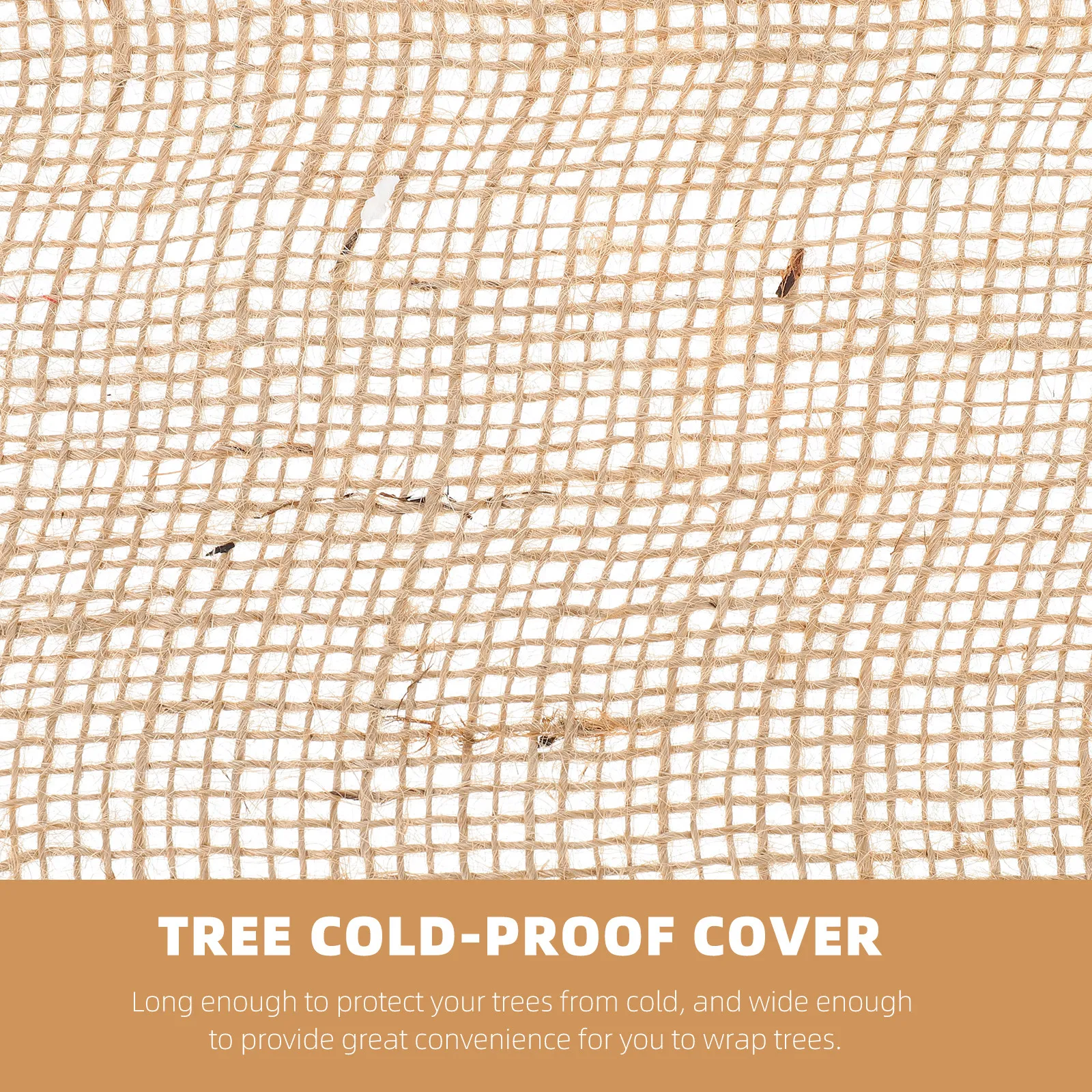 Tree Trunk Wrap Burlap Linen Plant Cover Winter Tree Protector Wraps Frost Wind Hail Snow Protection Reusable Gardening