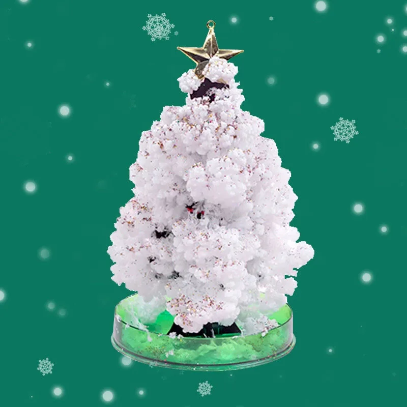 Magically Paper Sakura Crystal Trees Christmas Magic Growing Tree Japan Desktop Cherry Blossom Science Toys Novelty Funny Gift