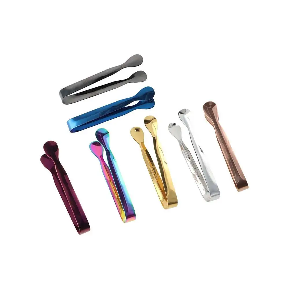 Party Mini Bread Dessert Coffee Tea Kitchen Accessories Cube Sugar Tongs Food Serving Clip Ice Tongs