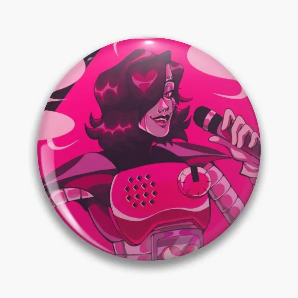 Megaton Ex Undertale botón suave Pin insignia Collar regalo Metal lindo amante divertido sombrero broche Ropa Decoración dibujos animados mujeres creativas