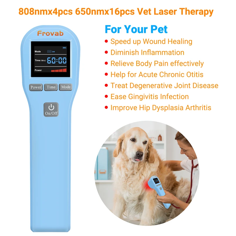 Frovab Cold Laser Spine Therapy Laser Shoulder Pain Therapy Laser Massager Tennis Elbow Anti Inflammation and Relieve Pain